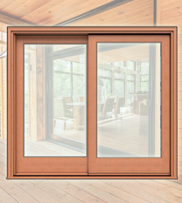 Wooden Patio doors